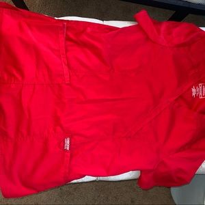 Red Cheroke scrub set